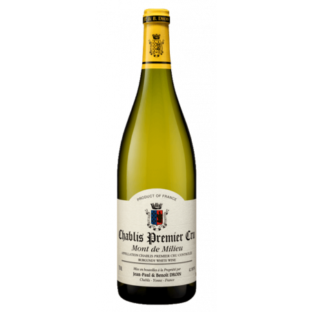 Droin Chablis 1er Cru "Mont de Milieu" 2017