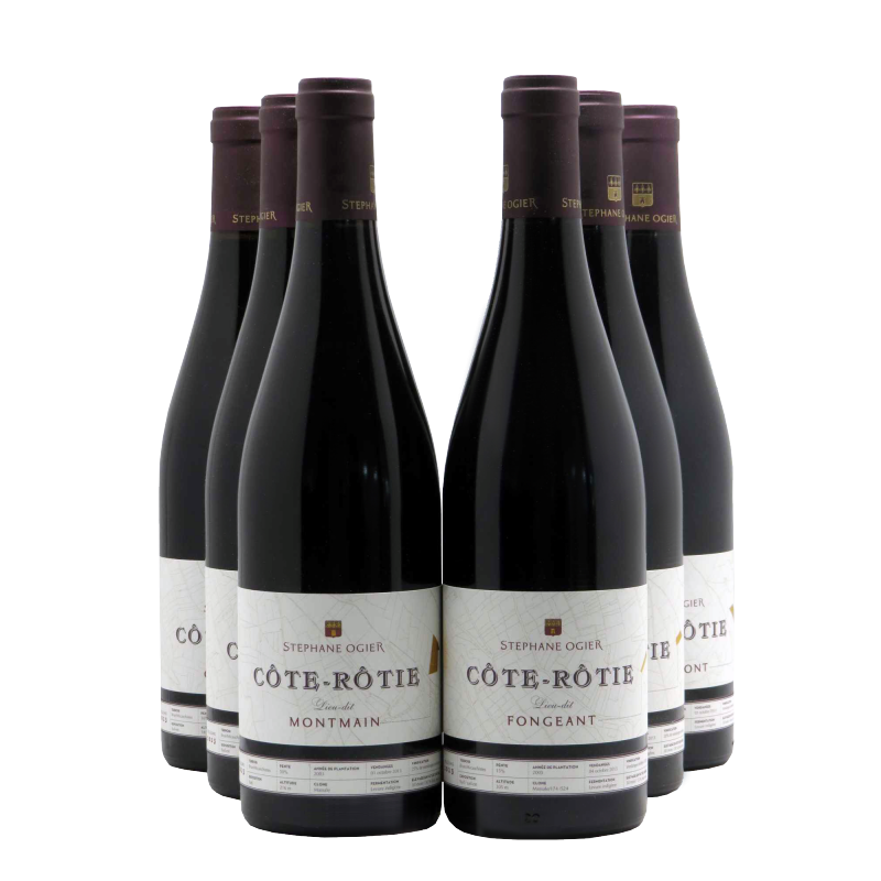 Caisse Panachée Côte-Rôtie Sélection de Lieux-Dits - 2012 - Domaine Stéphane Ogier