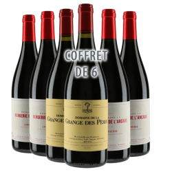 Coffret de 6 "Grange des Pères et Bergerie de l'Arcade" Rouge 2022